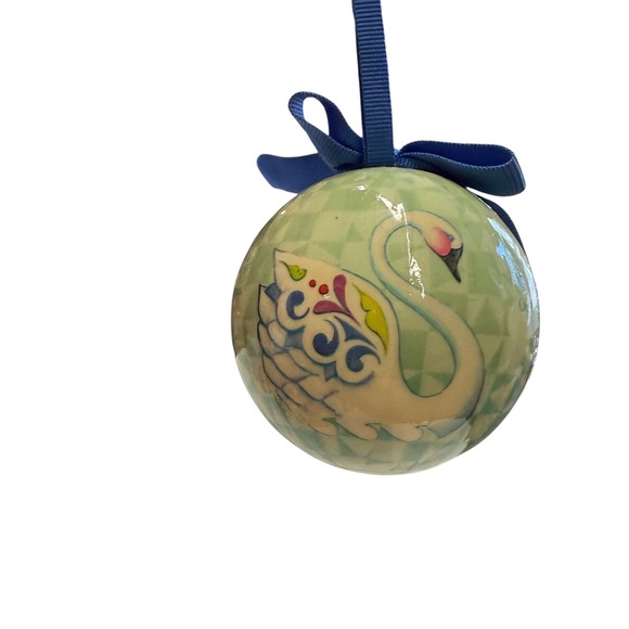 Jim Shores 12 Days of Christmas Ball Ornaments Boxed Complete Set Holiday Decor - Picture 6 of 9